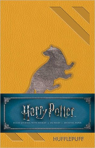 Harry Potter: Hufflepuff Ruled Pocket Journal